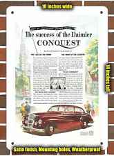 Metal Sign - 1953 Daimler Conquest- 10x14 inches picture