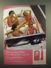 2003 Gillette Passion Pink Venus Razor Ad - Feel Good picture