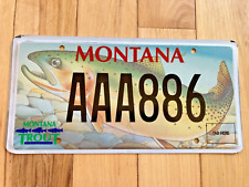2013 Montana Trout License Plate picture