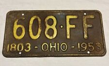 1803 - 1953 Vintage Ohio Plate picture
