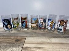 Vintage Star Wars 1980s Burger King Drinking Glasses Lot of 7 picture