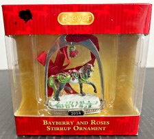 Breyer NIB Bayberry and Roses Stirrup Ornament Espirit 2014 #700314 picture