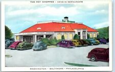 Postcard - The Hot Shoppes - Drive-In Restaurants picture