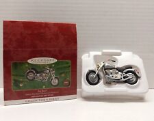 Vintage 2000 Harley Davidson Hallmark Keepsake FAT BOY Motorcycle Ornament  picture