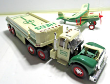 Crashed HESS 2002 Toy Gas Truck with Real Lights and Motorized Airplane picture