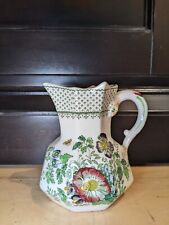 Masons Jug with flowers made in England picture