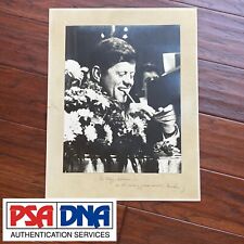 JOHN F. KENNEDY * PSA * as PRESIDENT Autograph Oversized CIGAR Portrait Signed picture