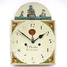 Huge Grandfather/longcase iron clock dial Late 18th century Original C.1795-1825 picture