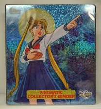 1998 DART SAILOR MOON PRISMATIC TRADING CARD COLLECTOR'S BINDER NEW US (B) picture