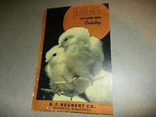 Vintage 1945 Neubert's Neubert Poultry + Supply Catalog Mankato MN picture