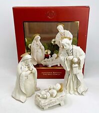 VINTAGE RETIRED LENOX INNOCENCE NATIVITY THE HOLY FAMILY 3 PIECE SET NIB**WOW picture