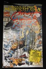 GHOST RIDER 31 MARVEL COMIC SEALED W/POSTER 1ST FULL MIDNIGHT SONS 1992 NM picture