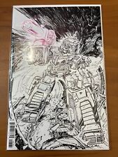Transformers 7 Black White Optimus Prime Exclusive Variant Pink Blast Cannon COA picture