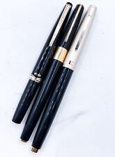 Pilot 3pcs Fountain Pen Three 14k Solid Gold Nib No Converter  picture
