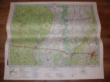 Authentic Soviet USSR Military Topographic Map Jackson, Mississippi USA picture