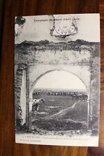 FRANCE 1909 CPA Campaign Morocco Ber Rechid Treasure and 172 posts to the armies FM picture