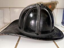 Vintage Cairns & Brother 5A  Leather Fire Helmet picture