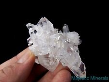 LARGE HIGH END OPTICAL CLEAR DT FLOATER CLUSTER___Arkansas Quartz Crystal picture