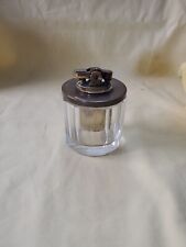 Vintage Simson Desk Top Lighter with  Cut Glass Base picture