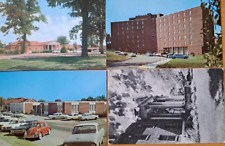 Lot of 4  OXFORD, MS   UNIV. of MISSISSIPPI    Old  Postcards    1940s-1970's picture