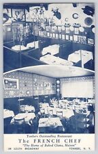 Postcard New York Yonkers The French Chef Restaurant Scarce Unposted Vintage picture