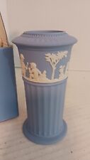 1996 New in Box Signed Wedgwood Jasperware Grecian Vase picture