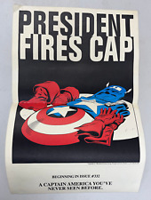 President Fires Cap - Captian America #332 Promo Poster 17