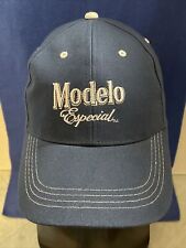 Modelo Especial Beer Embroidered Logo Blue Adjustable Hat Cap NWOT picture