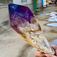 2.59LB Natural Amethyst Quartz Crystal Single-End Terminated Wand Point Healing picture