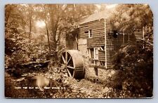 K2/ West Nyack New York RPPC Postcard c1910 Old Mill Water Wheel 266 picture