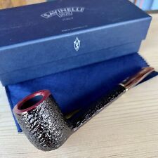 Savinelli Roma Lucite Rusticated Canadian (804 KS) 6mm Filter Pipe picture