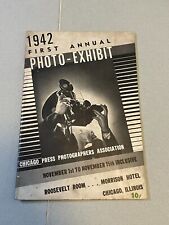 VTG 1942 First Annual PHOTO EXHIBIT CHICAGO PRESS PHOTOGRAPHERS ASSOC Booklet picture