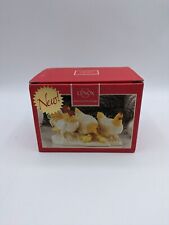 Lenox -  First Blessing Nativity - Rooster & Chickens Figurine   picture