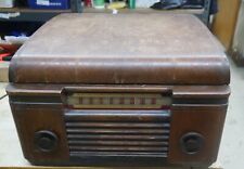 Vintage RCA VICTOR Radio Phonograph Record Player Model 65U For Repair picture