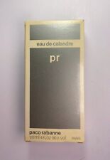 Vintage Paco Rabanne Eau de Calandre 4oz Eau de Toilette Perfume Splash RARE picture