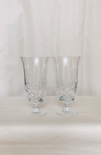 Pair of Vintage Crystal Ice Tea Goblets picture