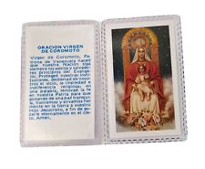 25 Virgen de Coromoto Small Laminated Holy Prayer card Oración Virgen Venezuela picture