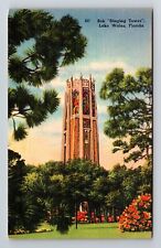 Lake Wales FL-Florida, Bok, Singing Tower, Vintage Postcard picture