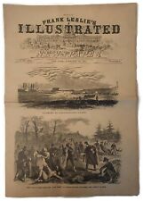 CIVIL WAR FRANK LESLIE'S ILLUSTRATED NEWSPAPER FEB 13, 1864 NO 437 VOL XVIL EX picture