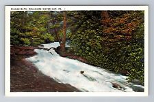 Delaware Water Gap PA-Pennsylvania, Diana's Bath Vintage Souvenir Postcard picture