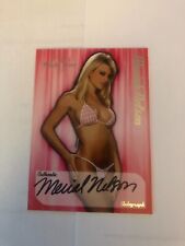 2006, Meriah Nelson, #15 of 20,  Authentic Autograph,  Benchwarmer, Card, picture