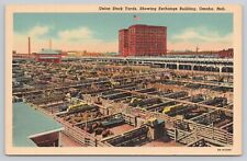 Postcard Union Stock Yards Omaha Nebraska picture