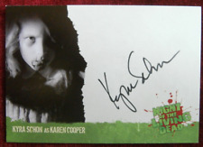 NIGHT OF THE LIVING DEAD - KYRA SCHON, Karen - Personally Signed Autograph Card picture