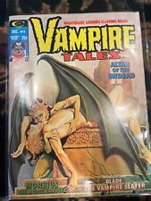 Vampire Tales #8 FVF Jad painted cover 1st SOLO BLADE STORY 1974 Marvel U108 picture