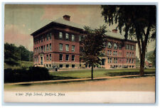 c1905 High School Medford Massachusetts MA Unposted Antique Postcard picture