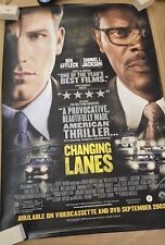 Changing Lanes DVD promotional movie poster picture