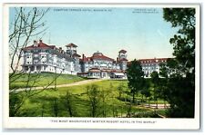 c1910's Hampton Terrace Hotel Building Augusta Georgia GA Phostint Postcard picture