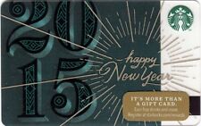 STARBUCKS Happy New Year 2015 GIFT CARD NEW picture