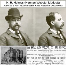H. H. Holmes America's First Modern Serial Killer Historical Documents USB Drive picture