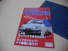 TOYOTA CAVALIER  Japanese Literature 1999/11 C694G/H C374G/H T2 GM Chevrolet picture